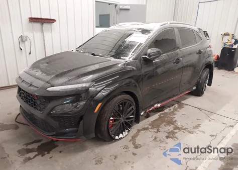 2022 Hyundai Kona N z USA, uszkodzony, nr VIN KM8KH3AC6NU003332